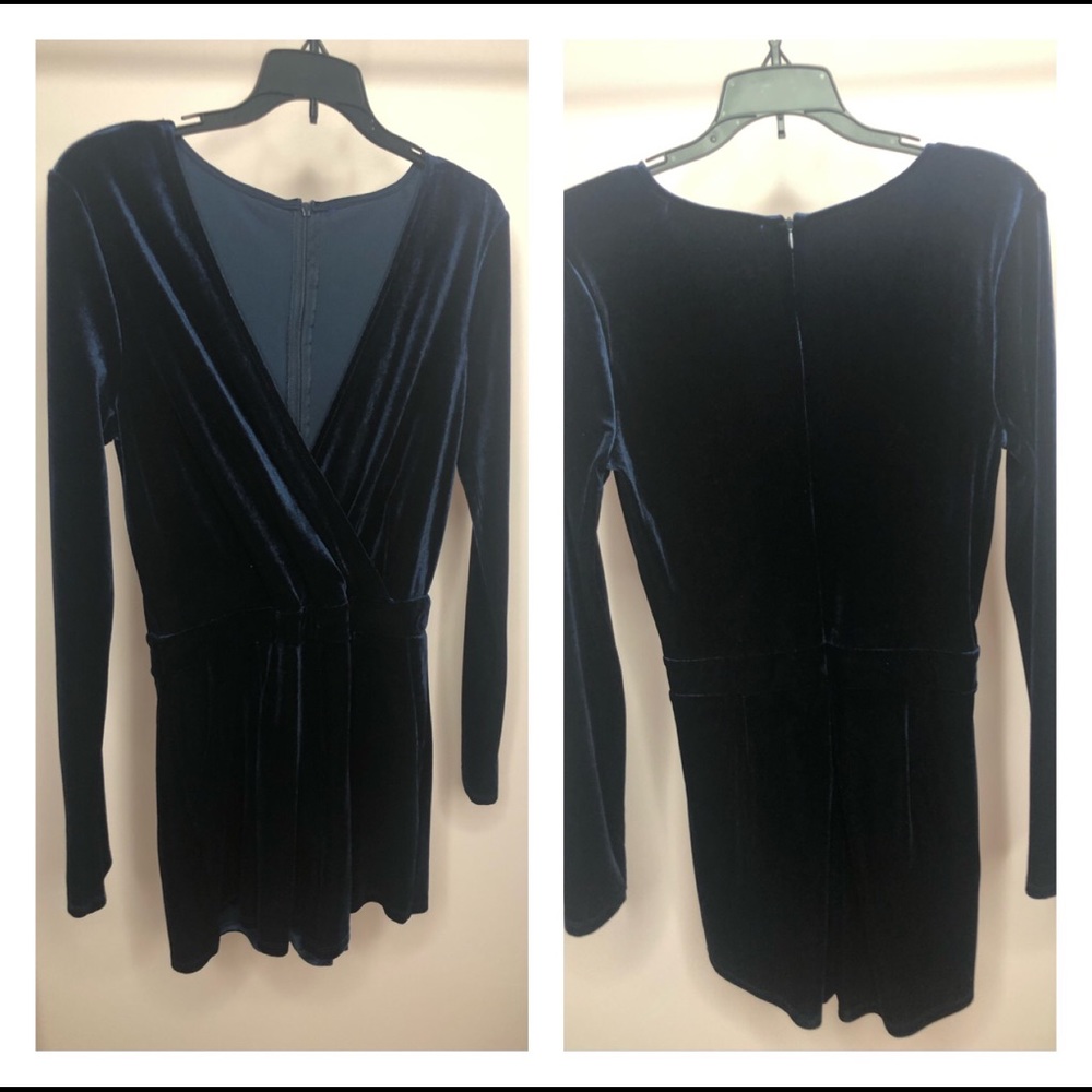 XOXO Velvet Romper